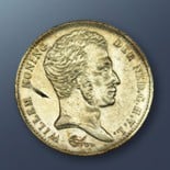  25 cent - 1826 Nederland 