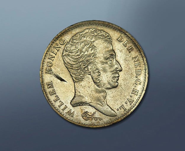  1 guilder - 1824 The Netherlands 