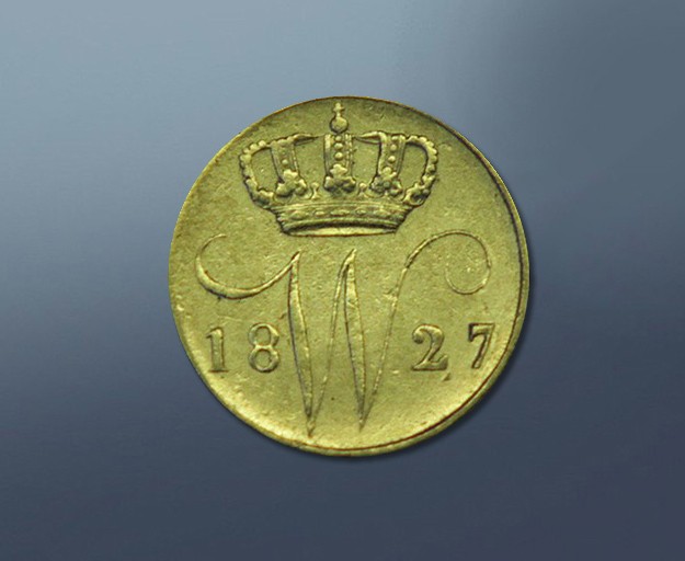  5 cent - 1827 Nederland 