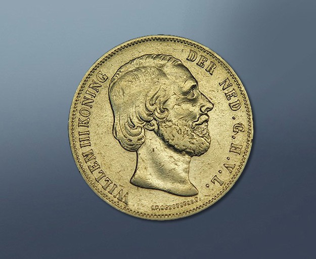  2,5 guilder - 1859 The Netherlands 