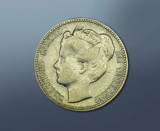  0,25 guilder - 1900 Curacao 