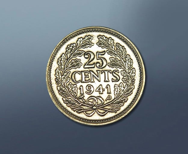  25 cent - 1941 Curacao 