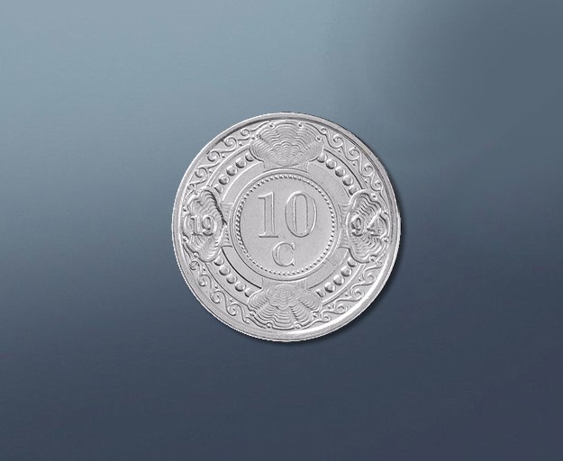  10 cent - huidig Curacao 