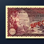  100 guilder banknote 1962 Series 