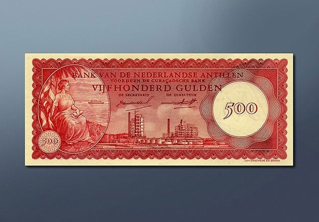  500 guilder banknote 1962 Series 