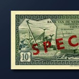  10 guilder banknote 1972 Series 