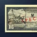  25 guilder banknote 1972 Series 