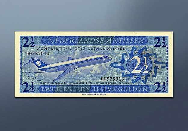 2,5 guilder banknote 1970 Series 