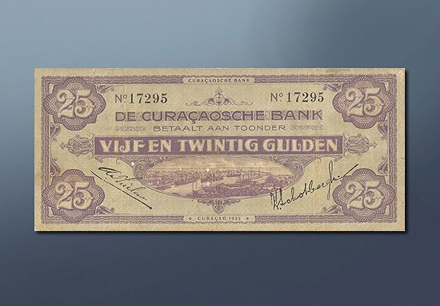  25 guilder banknote 1925 Series 