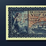  5 guilder banknote 1954 Series 