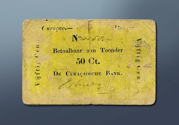  0,50 gulden biljet 1883 