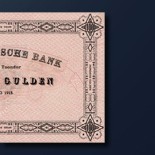  100 guilder banknote 1918 Series 