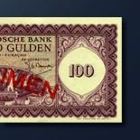  100 guilder banknote 1954 Series 