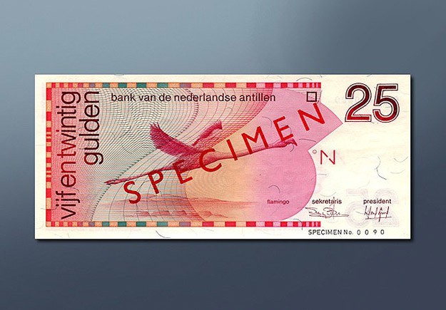  25 guilder banknote 1986 Series 