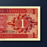  1 guilder banknote 1970 Series 