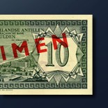  10 guilder banknote 1972 Series 