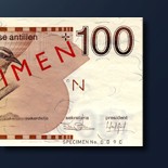  100 guilder banknote 1986 Series 